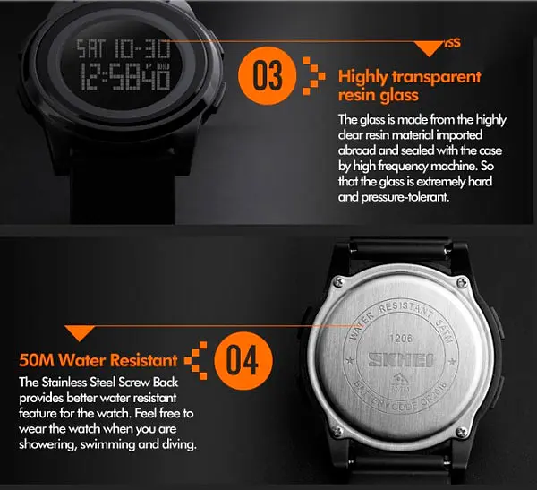 Годинник Skmei Ultra New 1206 - фото 4