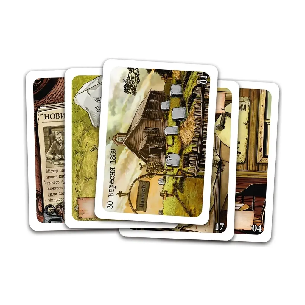Настільна гра Geekach Games Шерлок. Далекий захід. Угода з дияволом (Sherlock Far West: Devil''s Pact) (укр.) (GKCH0251) - фото 2