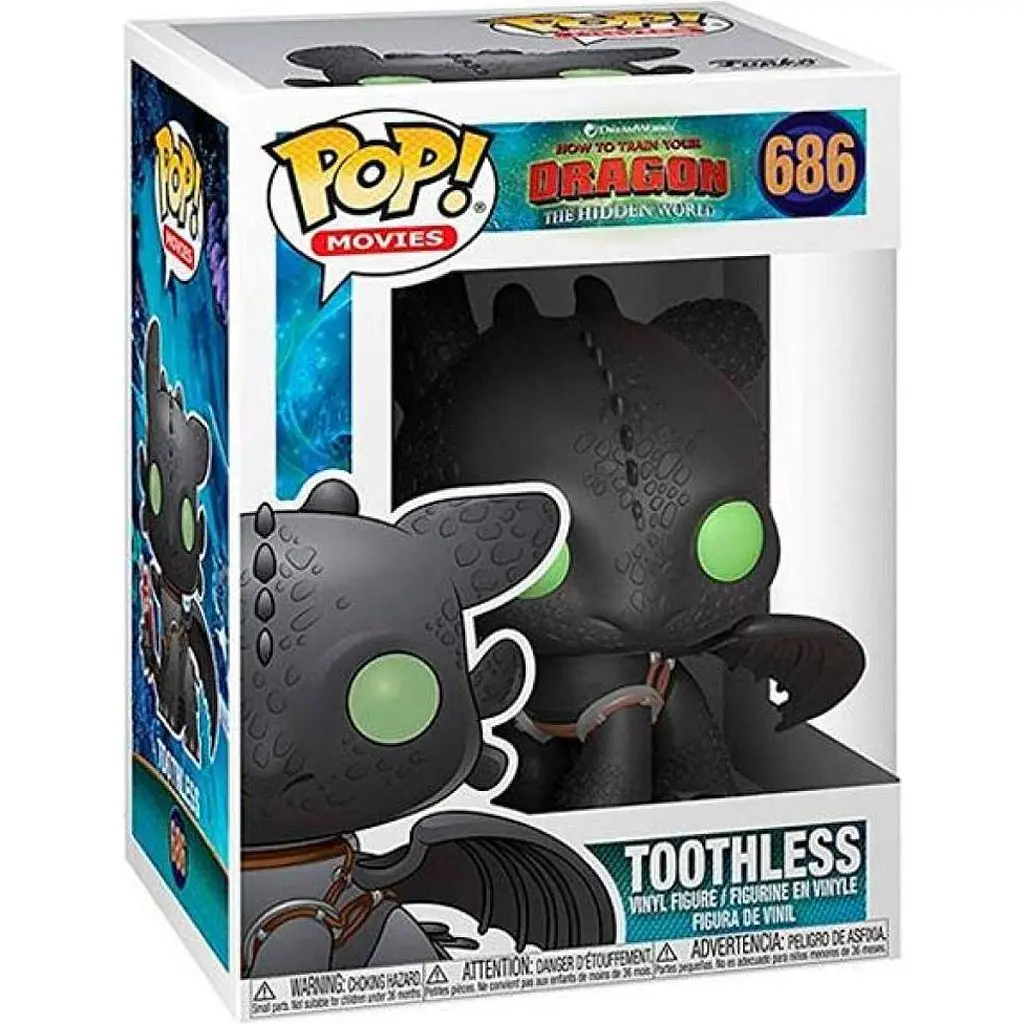Фігурка Funko Pop! How To Train Your Dragon the Hidden World: Беззубик 9.6см (36355) [118039] - фото 2