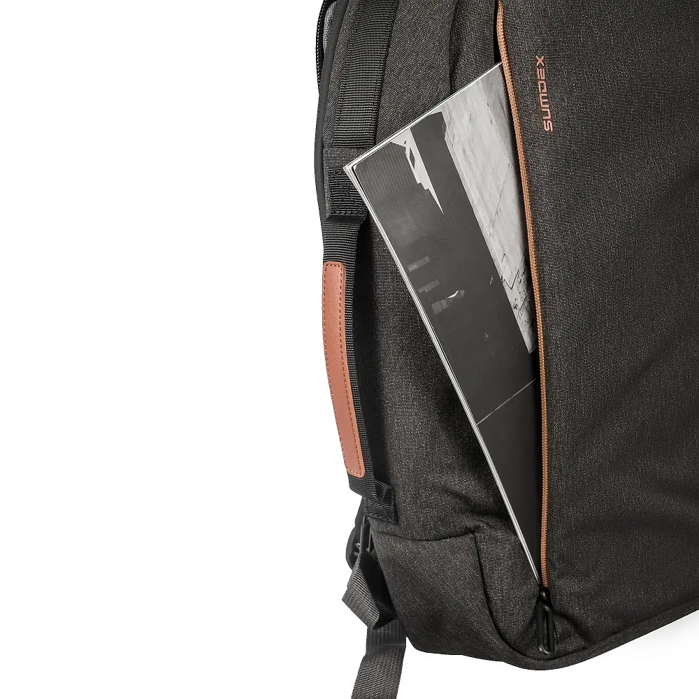 Рюкзак для ноутбука 15.6" Sumdex PON-268GB Grey поліестер/нейлон 38.5 x 31 x 9 см - фото 3