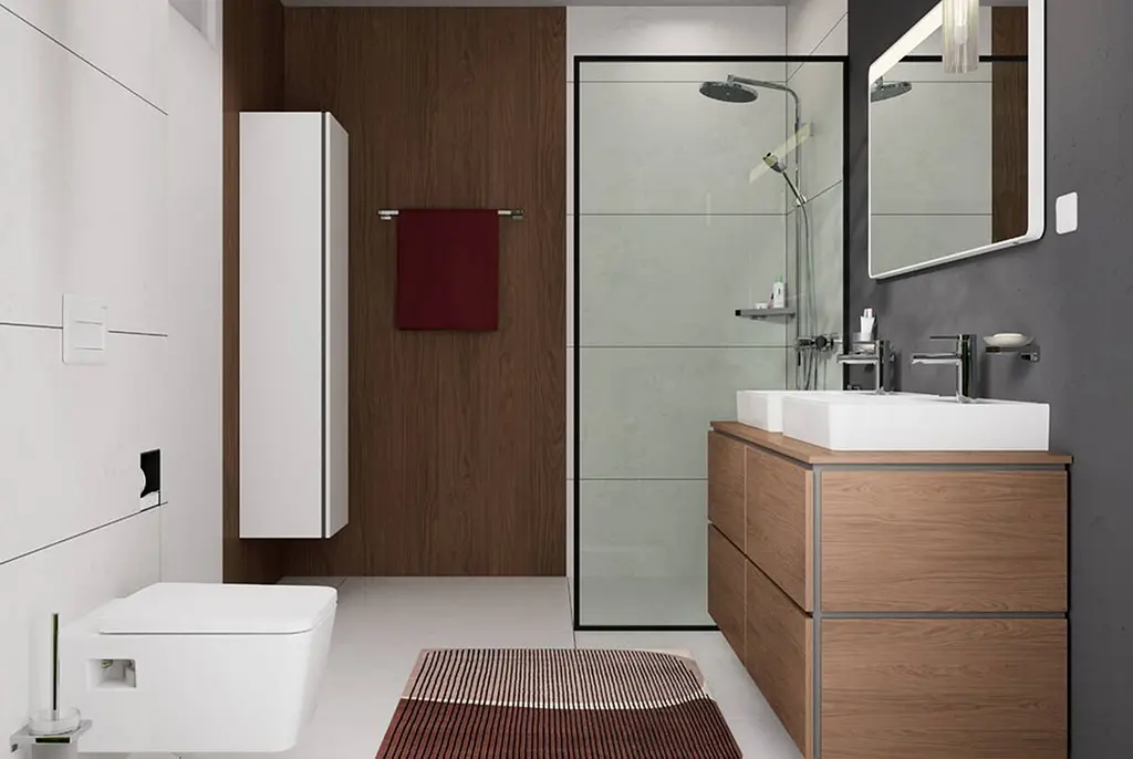 Кнопка змиву для інсталяції Hansgrohe iFrame Original Q білий глянцевий 66001450 - фото 4