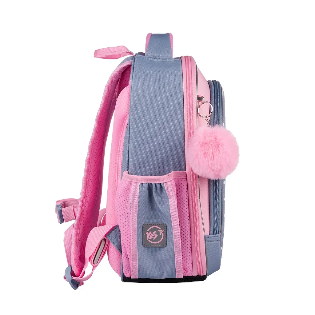 Рюкзак каркасний "Yes" S-109 Р-25 Lovely Bunny 2від.,2карм. №559876 - фото 4