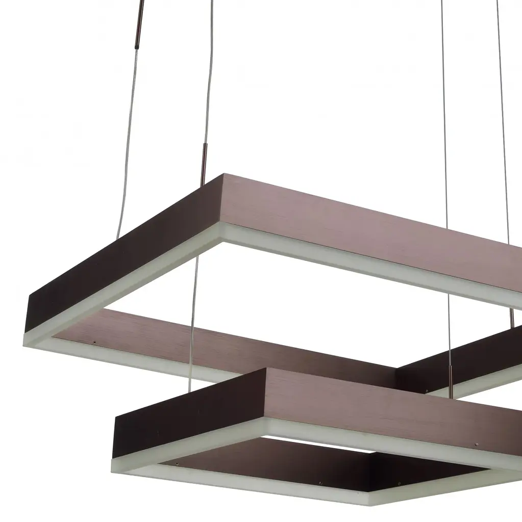 Потолочный светильник Brille подвесной светодиодный BR-924S/2 LED 56W BR - фото 2