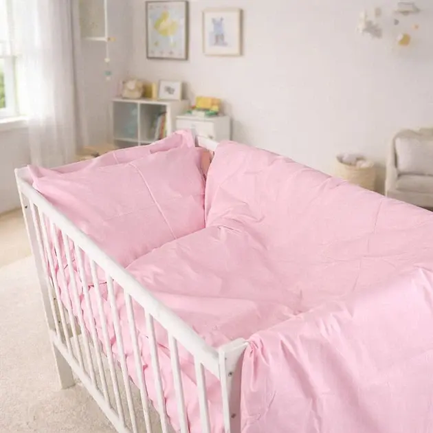 Дитяча постільна білизна LITTLE KIDS Poplin Line Powdery (2200012786208) - фото 4