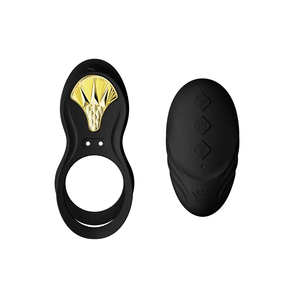 Смарт-ерекційне кільце Zalo - BAYEK Obsidian Black Zalo SO6646 92761 - фото 6