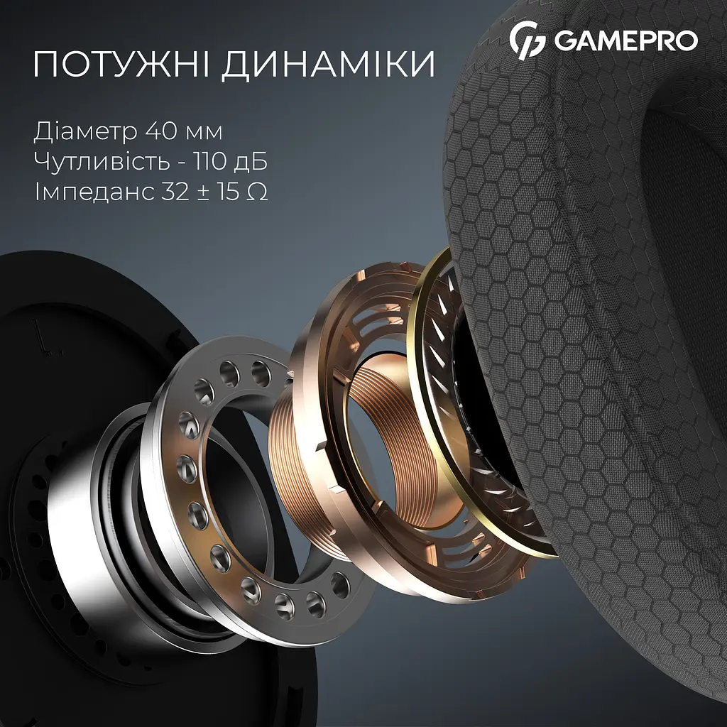 Гарнітура GamePro Asgard Bragi Black (HSW250B) - фото 7