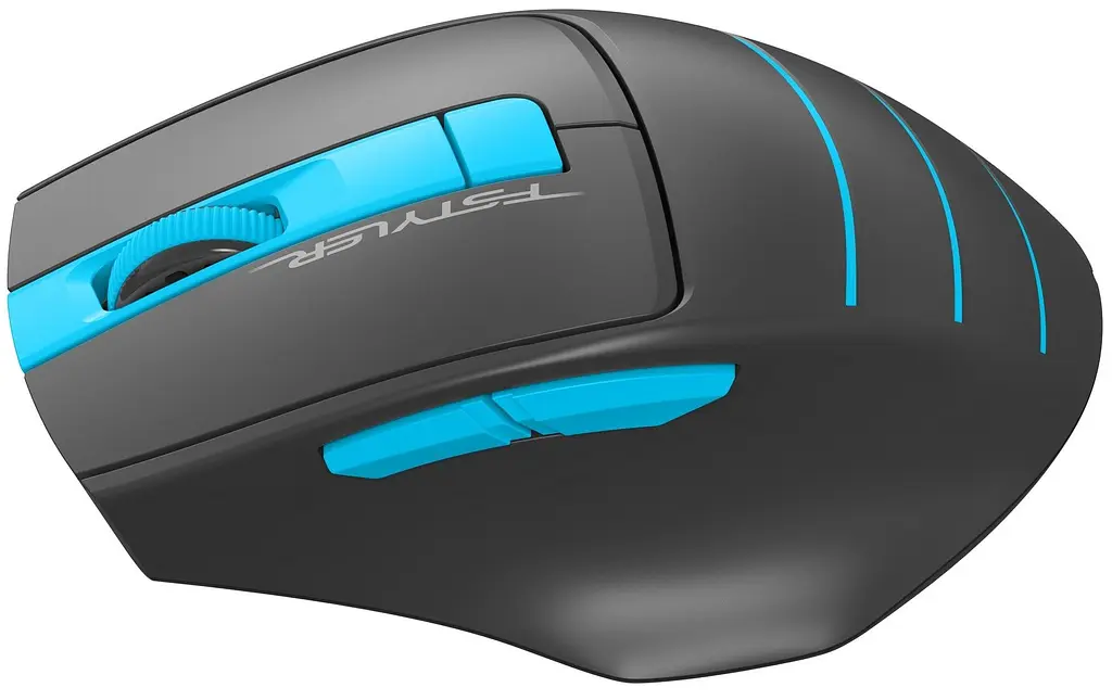 Миша A4Tech Fstyler FG30S Black/Blue - фото 6