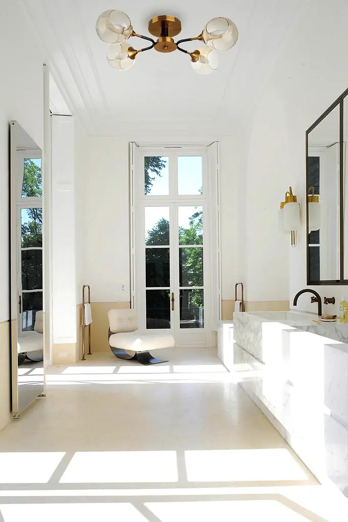 Люстра Brille потолочная молекула E27 60W G (BL-968C/4) - фото 3