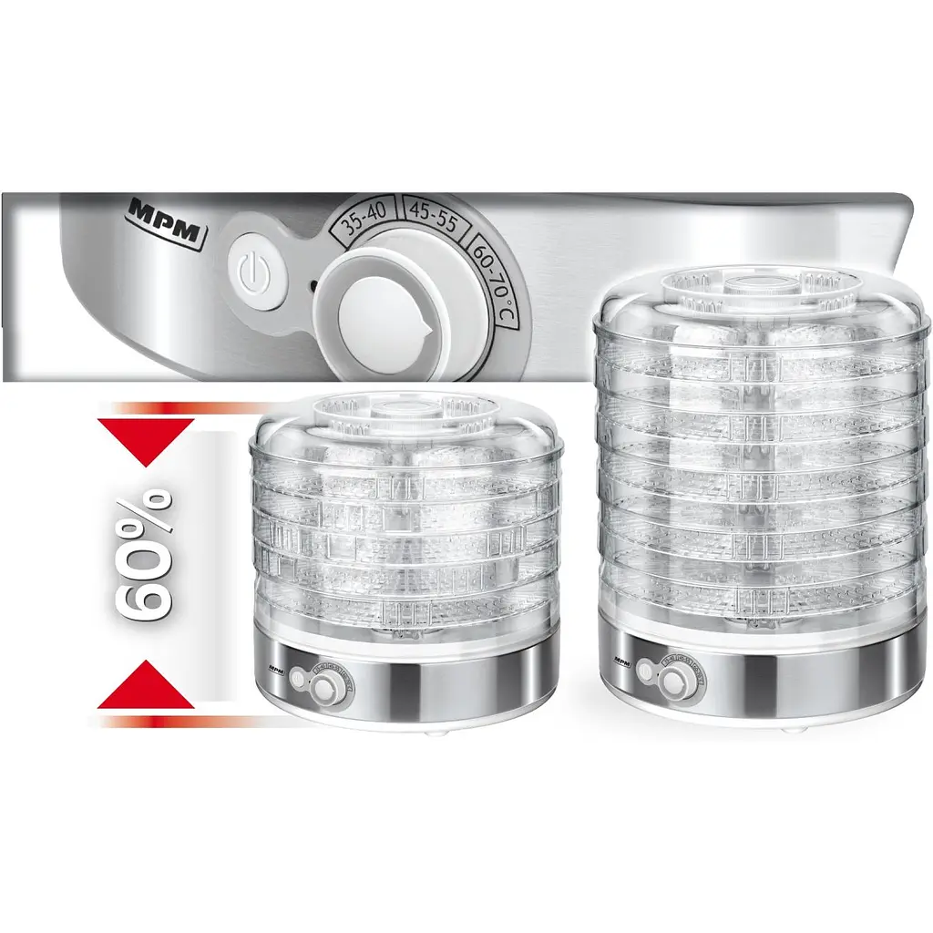 Сушарка для овочів і фруктів MPM MSG-11 - фото 4