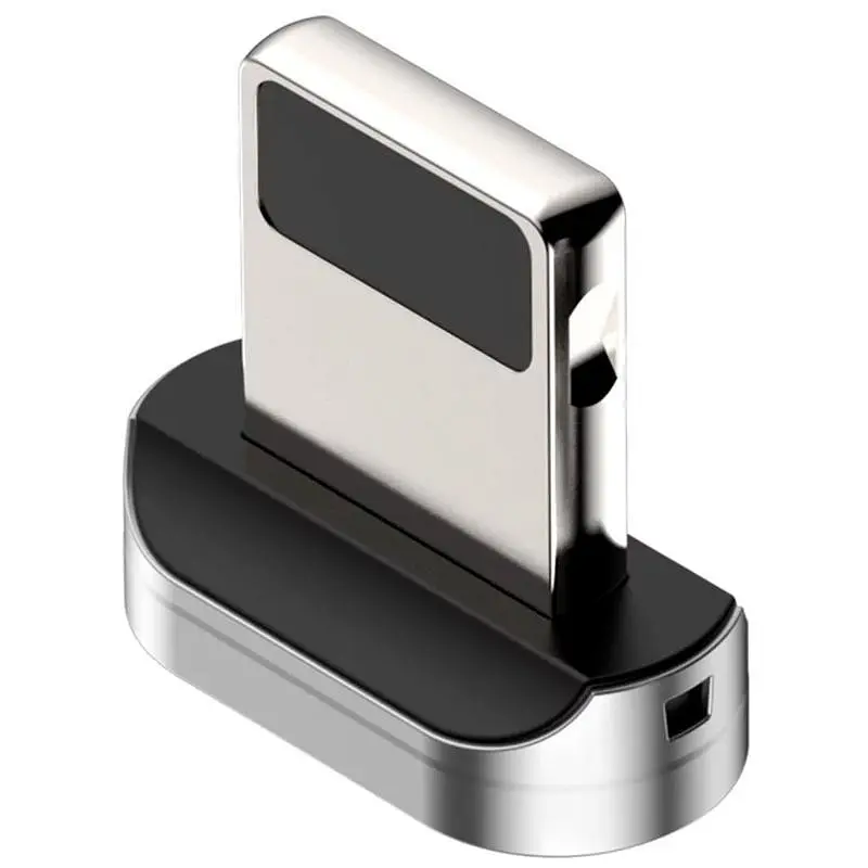Кабель Baseus Zinc Magnetic Cable USB to Lightning 2.4A 1m CALXC-A01 Black - фото 2