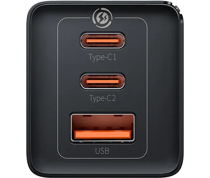 Сетевое зарядное устройство для Baseus 65W GaN5 Pro 3 порта CCGP120201 - фото 3