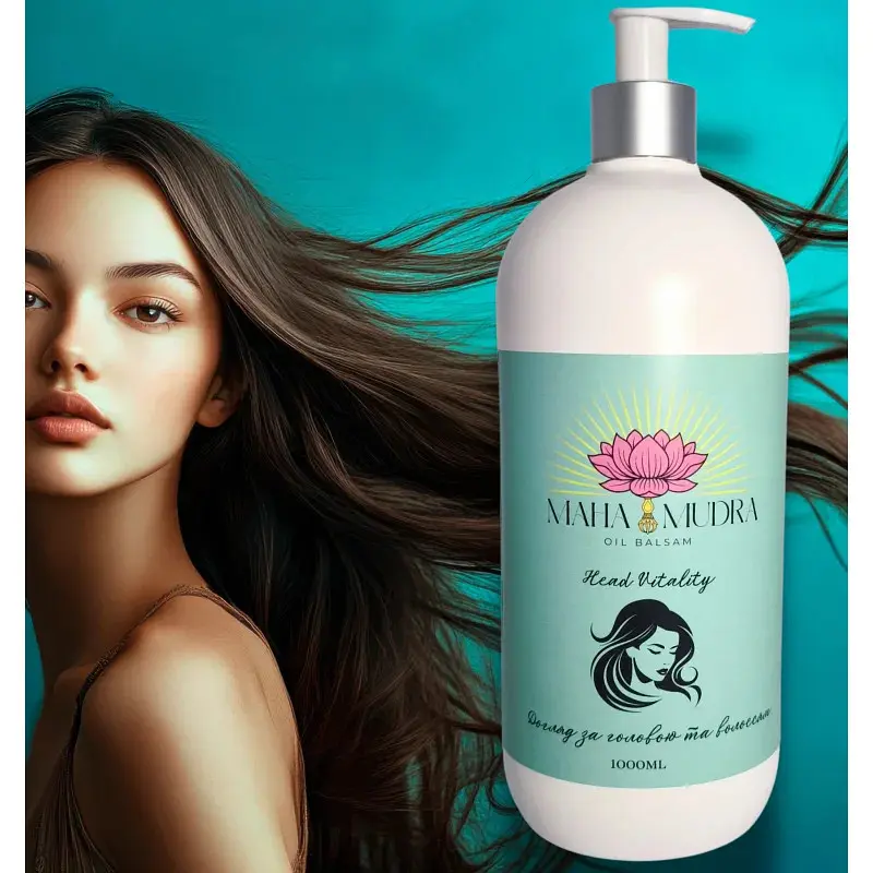 Масляный бальзам Уход за головой и волосами MAHA MUDRA 1 л - фото 2