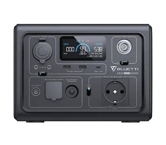 Портативна зарядна станція BLUETTI EB3A 600W - фото 2