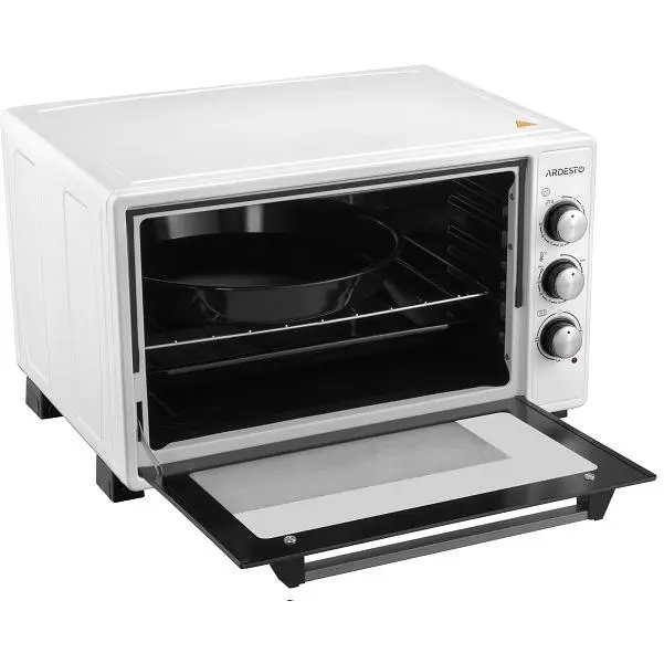 Электропечь Ardesto 1300 Вт, 40 л, скрыт.ниж.тен, таймер, подсвеч., белый - фото 4