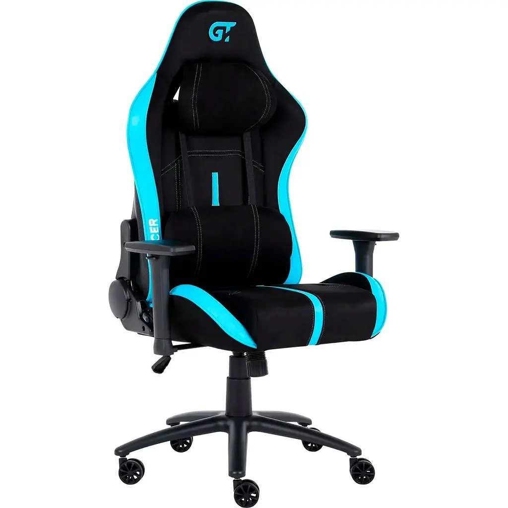 Геймерське крісло GT Racer GT Racer X-2565 Black/Blue [132260] - фото 2