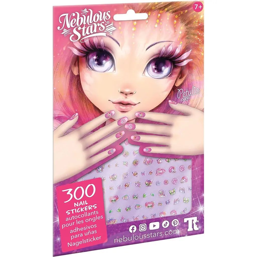 Набор наклейок на ногти Nebulous Stars Боди-Арт Звездная красота в ассортименте (11459) - фото 2