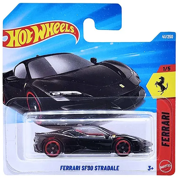 Базова машинка Hot Wheels Ferrari SF90 Stradale колір в асортименті (5785) JJK89 - фото 7