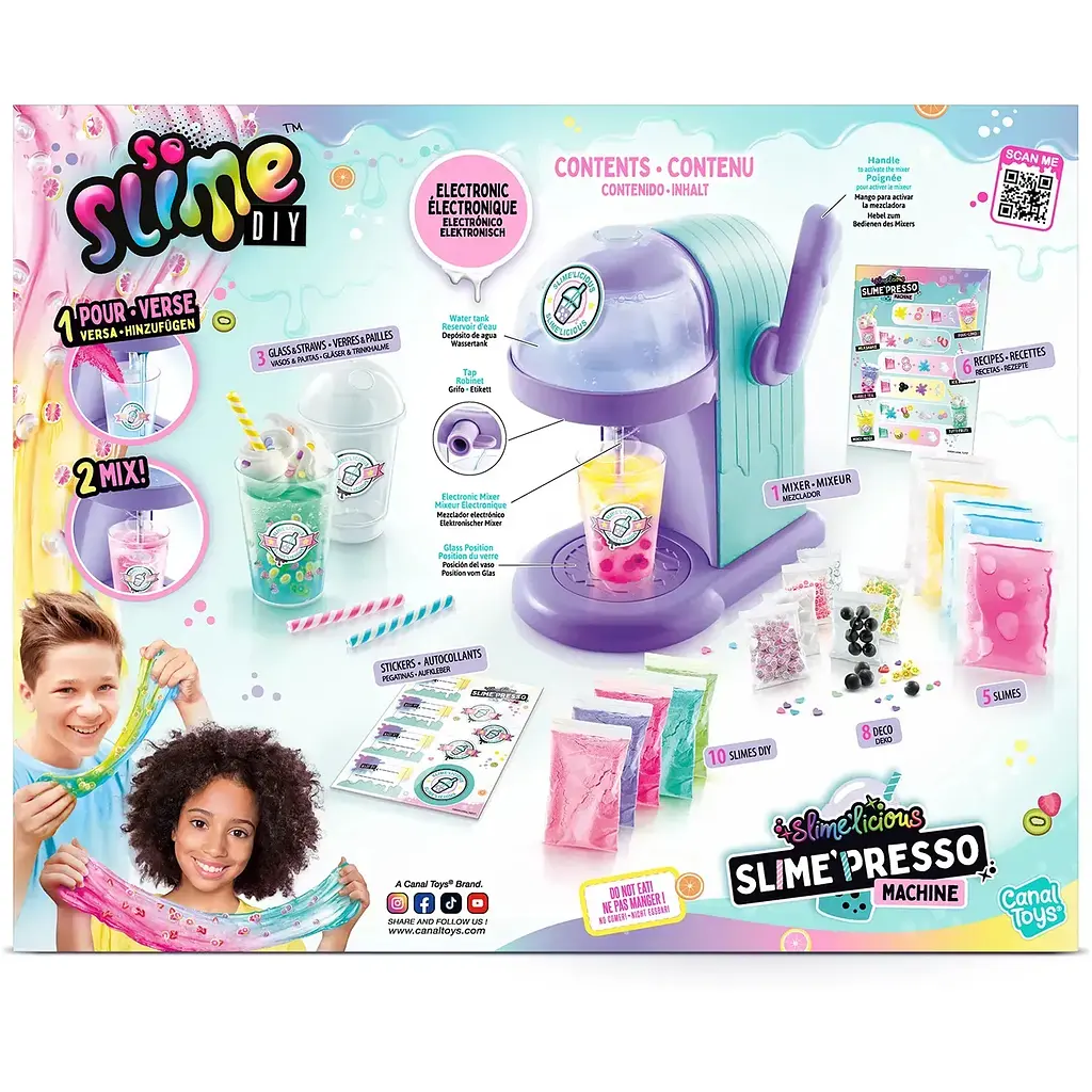 Набір для творчості Canal Toys Slime DIY Фабрика напоїв з блендером (SSC254) - фото 2