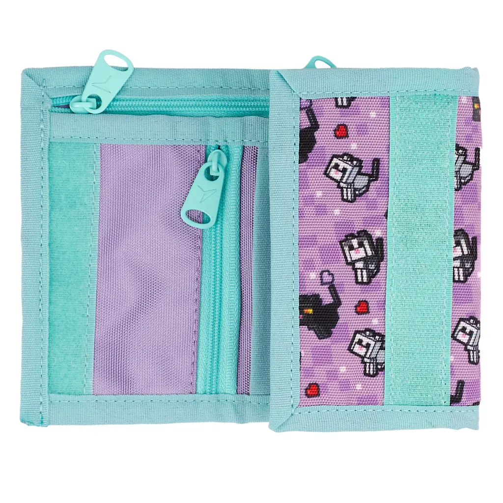 Гаманець YES W-1 Minecraft Pinky 12,7х8,5х1 см Різнокольоровий (533705) - фото 2