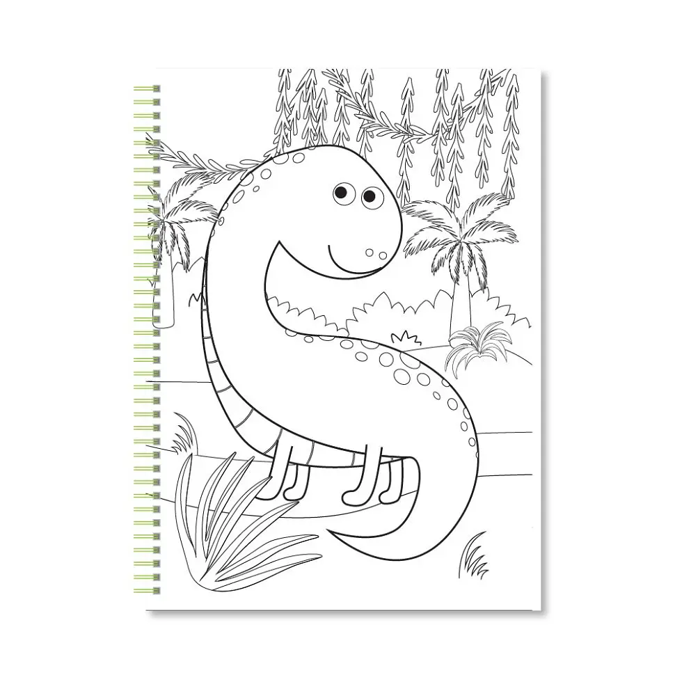 Дитяча розмальовка з олівцями "Coloring fun" НТ-39-04 24 аркуши - фото 2