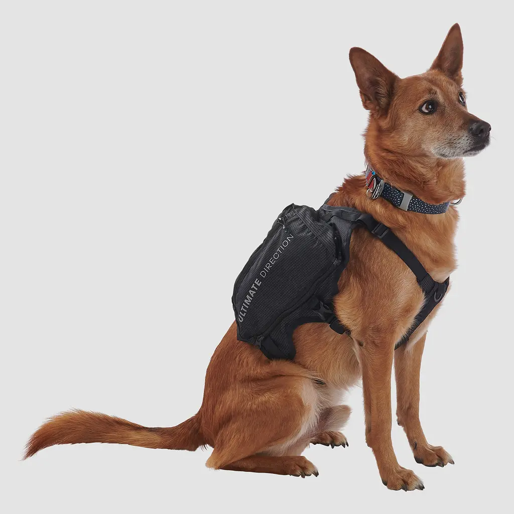 Рюкзак для собак Ultimate Direction Dog Vest V2 L Чорний-Сірий - фото 5