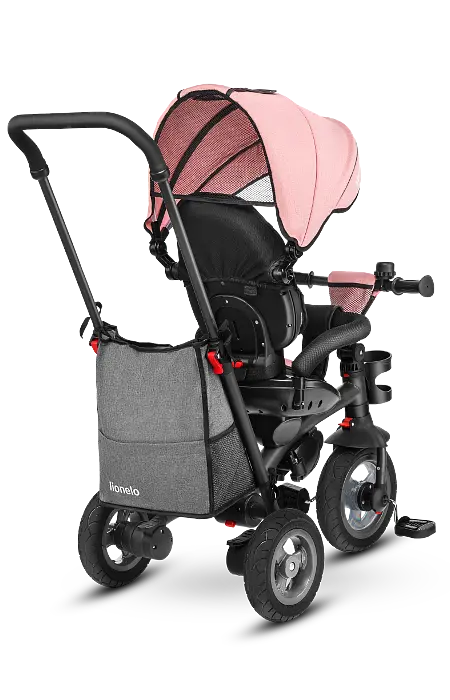 Дитячий велосипед Lionelo Tris Candy Rose/Grey 148547 - фото 6