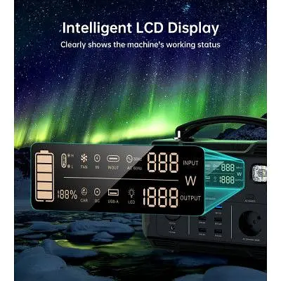 Зарядна станція Choetech (BS004-EU-BK), 500W (BS004-EU-BK) - фото 9