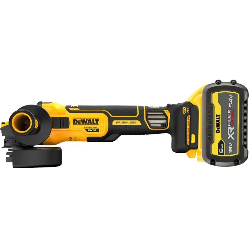 Шліфмашина кутова акумуляторна DeWalt з АКБ та ЗП DCG409VST1 - фото 2