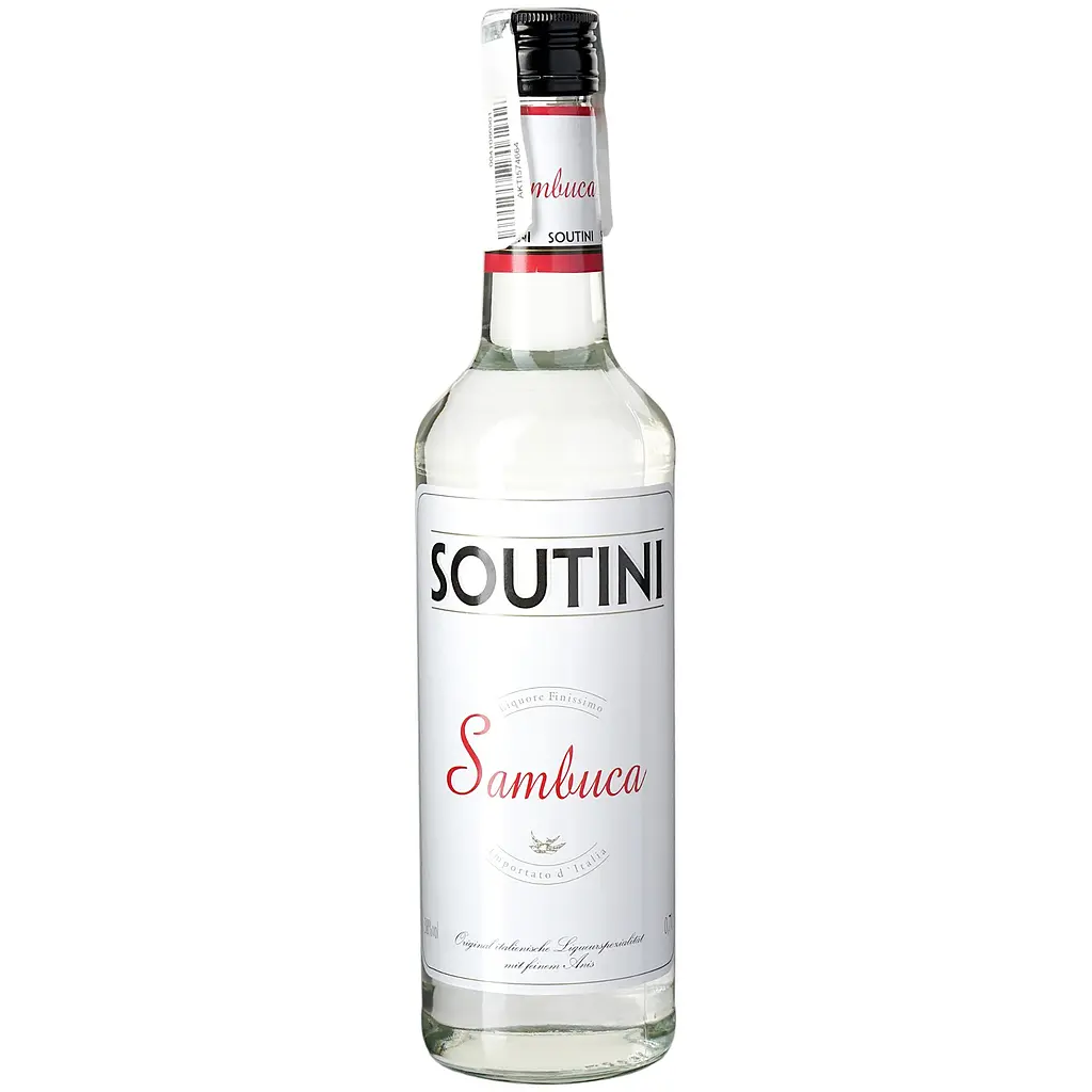 Лікер Sambuca Soutini 0.7 л 38% (4009887918671)