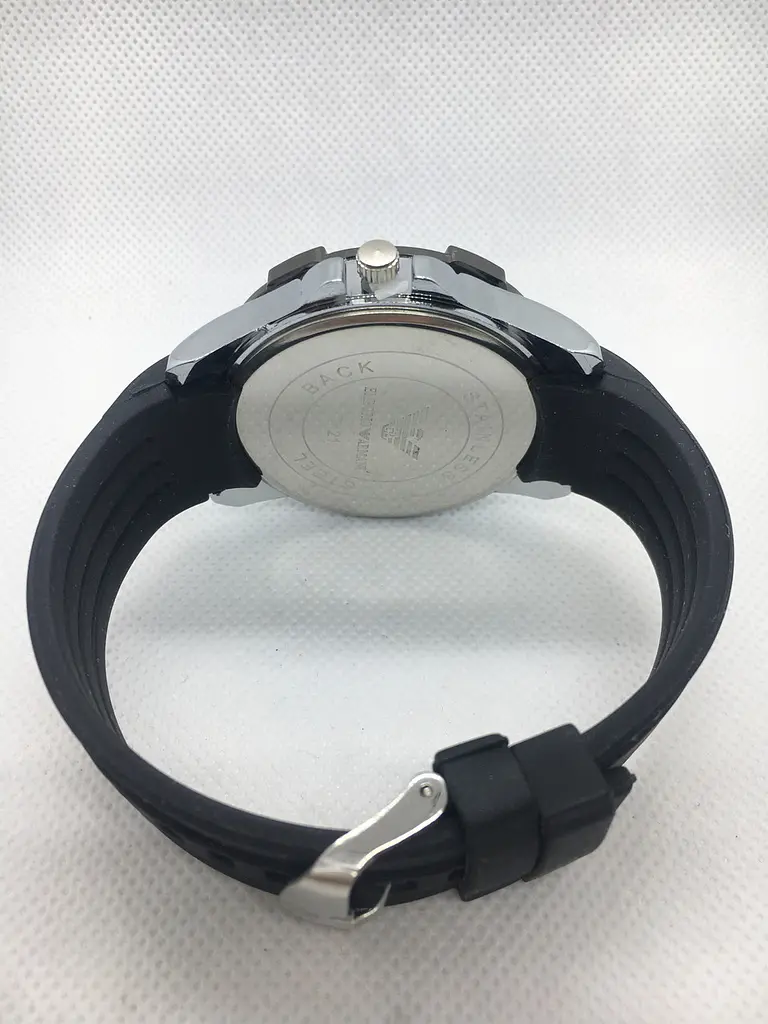 Наручний годинник чоловічий No Brand Emporio Armani Чорний (IBW553BS) - фото 4