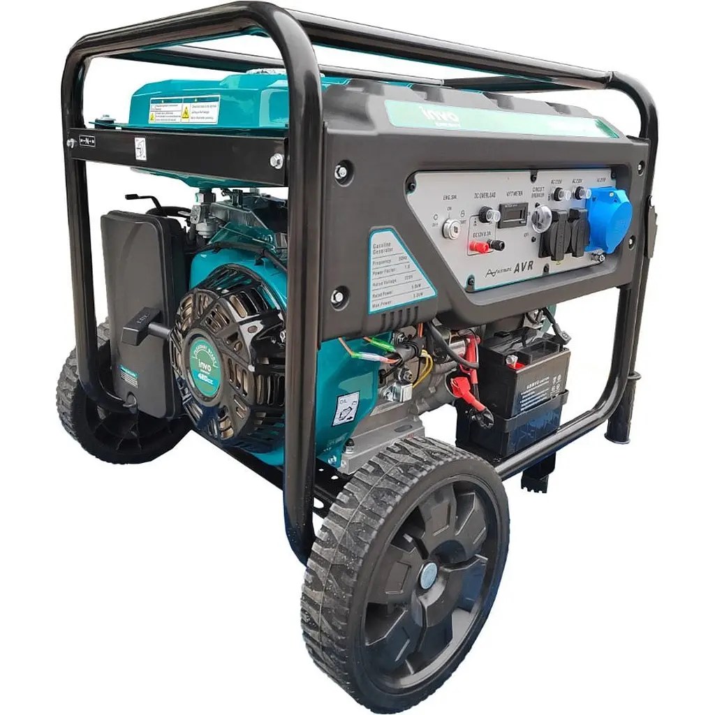 Генератор газово-бензиновий INVO H6250D-G [DD0004644] [139348] - фото 2