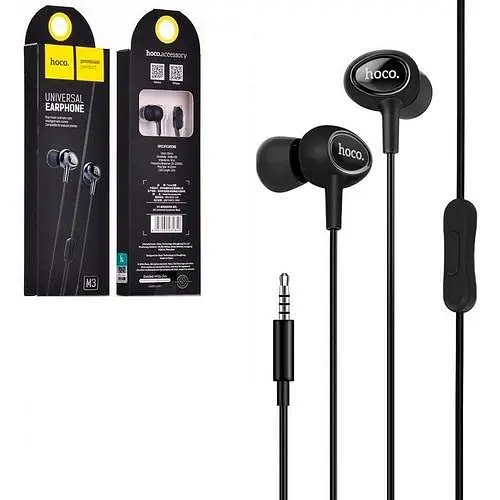Наушники Hoco M3 Чёрный - фото 2