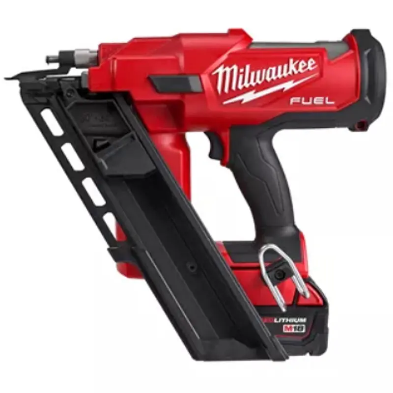 Пістолет цвяхозабивний акумуляторний безщітковий MILWAUKEE, M18 FFN-502C, 50/90мм (зарядний пристрій M12-18 FC, 2 акумулятори М1 - фото 3
