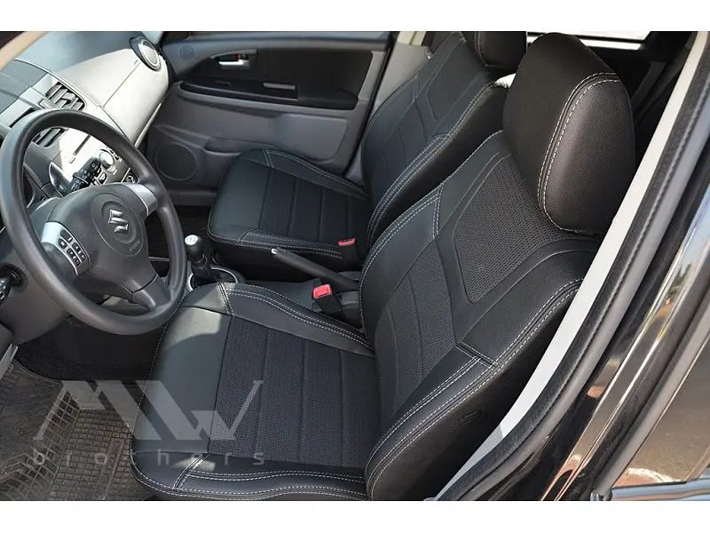 Авточохли модельні MW Brothers для Suzuki SX-4 c 2006 - фото 2