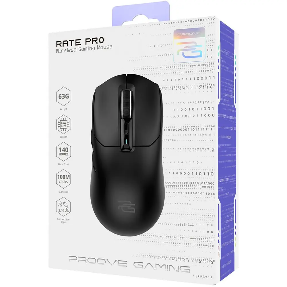 Бездротова ігрова миша Proove Gaming Rate Pro, в асортименті - фото 3