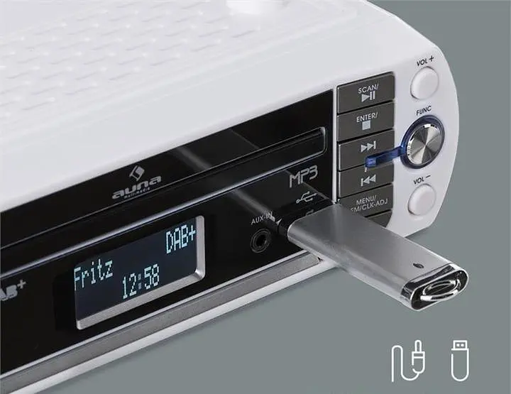 Кухонное радио Auna KR-400 CD (10031894) - фото 2