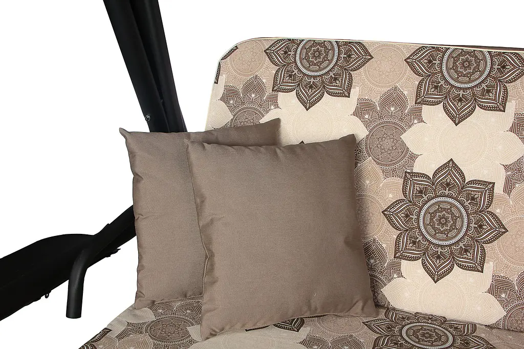 Садовая диван-качалка Ost-Fran Malta лонета Менди Маррон/тексилк 2739 - фото 4