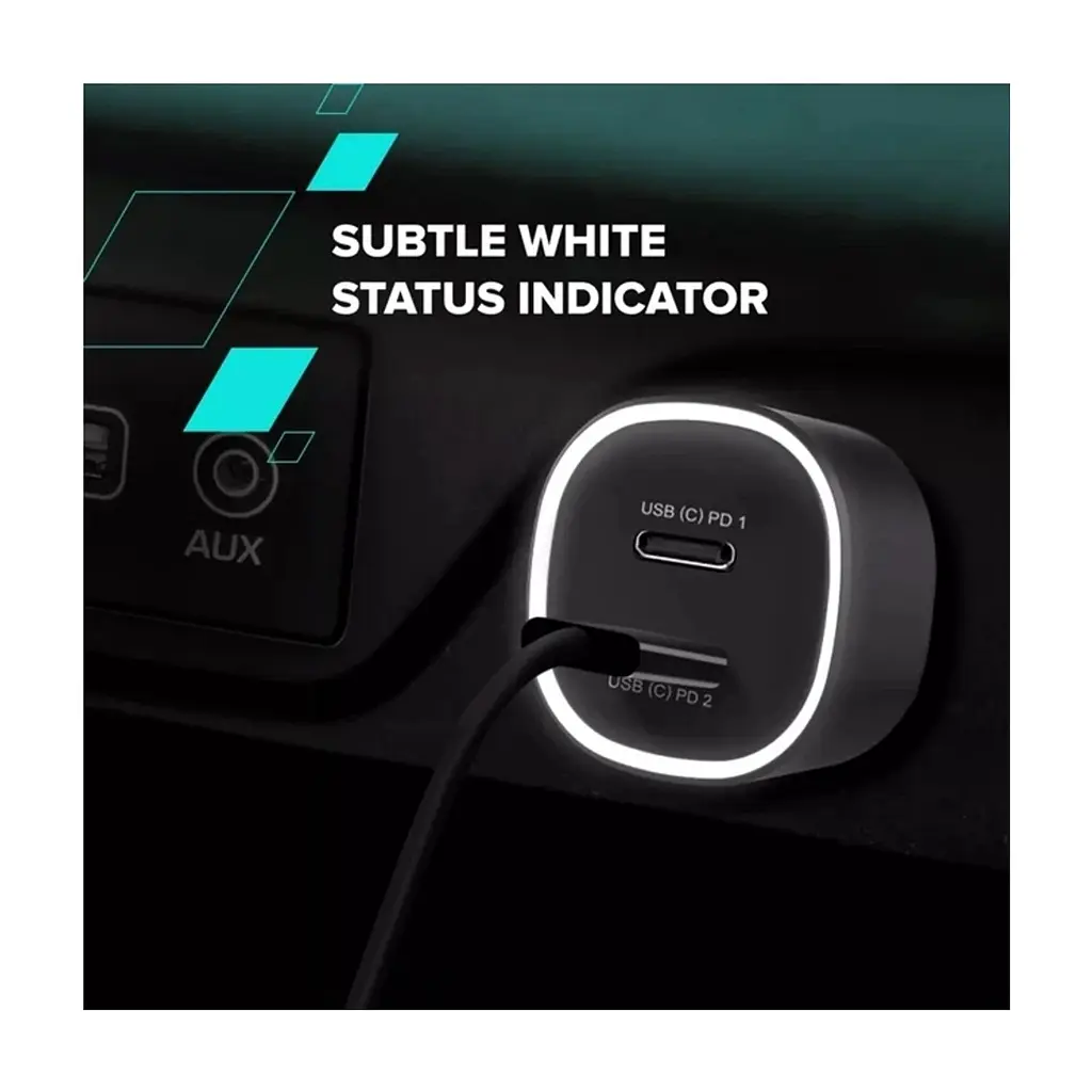 Зарядное устройство для Canyon 2xUSB-C PD60W black (CNE-CCABR3CC) - фото 9