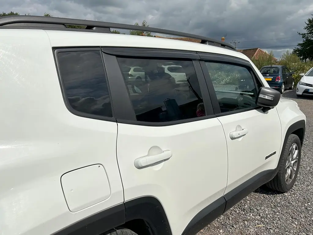 Дефлектори вікон вітровики для Jeep Ranegade 2014- 4 шт (Auto Clover) - фото 3