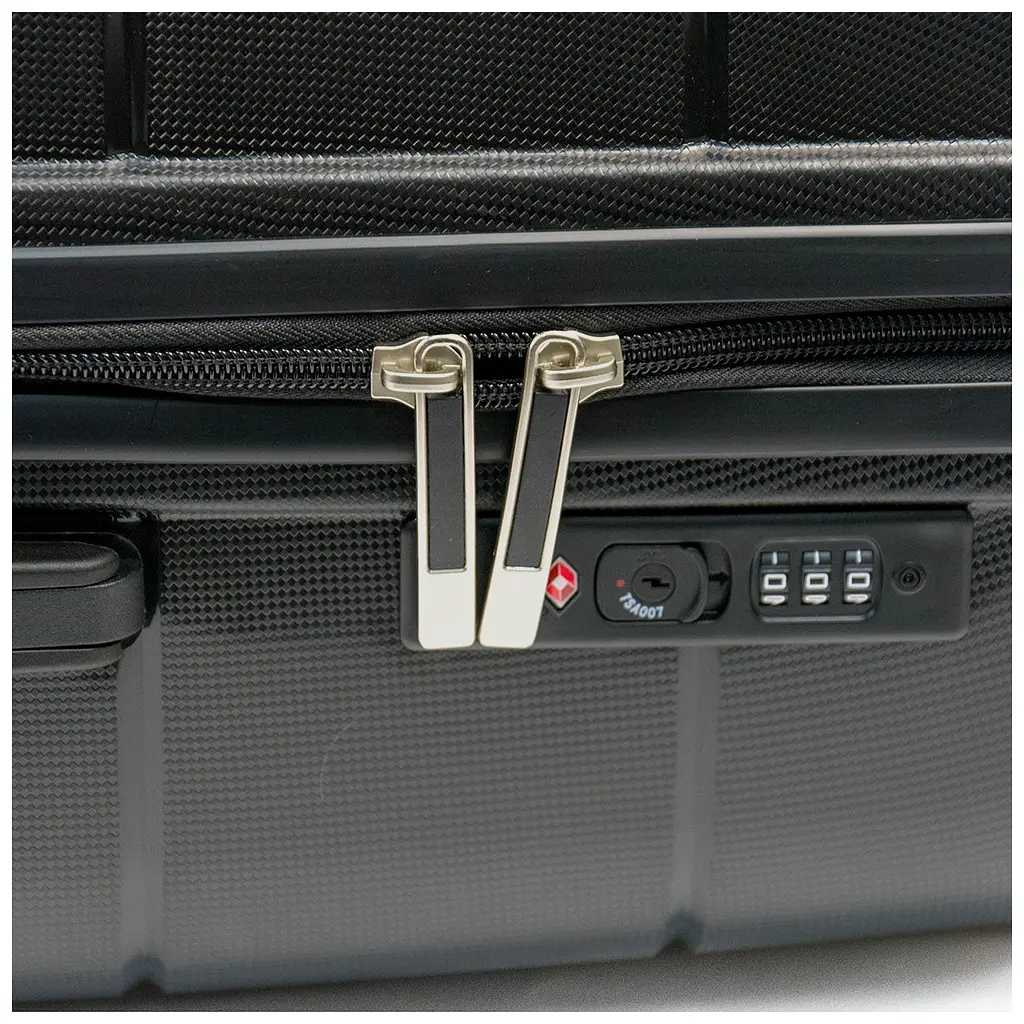 Валіза Paklite Mailand Deluxe Black M (TL074248-01) - фото 4