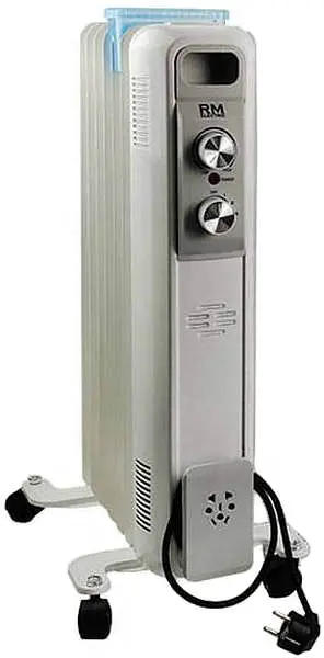 Радиатор масляный RM Electric RM-02001e (7 секций, увлажнитель воздуха, сушилка) - фото 2