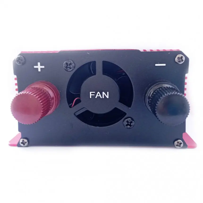 Инвертор напряжения Solar Smart King Power Inverter 009 модифицированная синусоида Red 1 розетка 1 USB экран с 12V на 220V 500W (11031) - фото 2