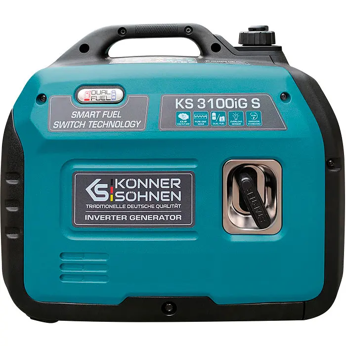 Генератор газово-бензиновий Konner&Sohnen KS 3100iG S [107775] - фото 3