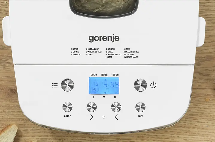 Хлебопечка Gorenje BM1350W (7019434) - фото 8