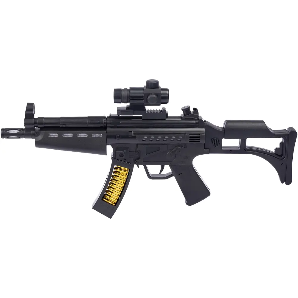 Автомат світло-звуковий ZIPP Toys MP5 Чорний - фото 2