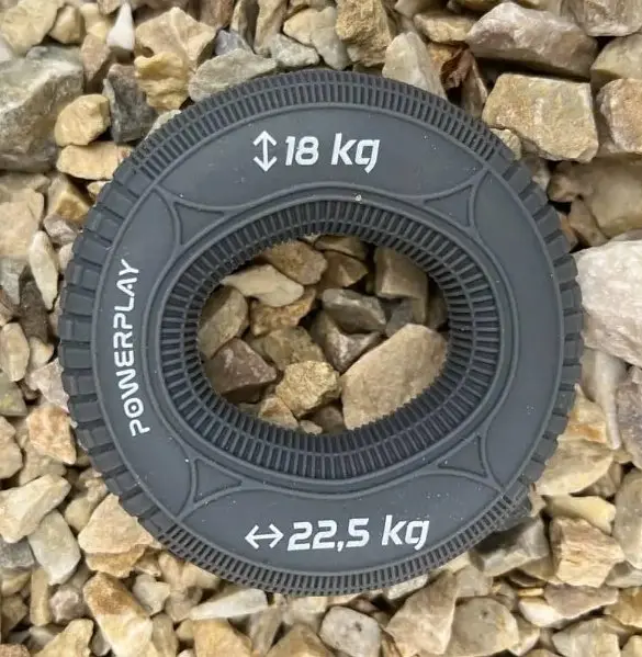Еспандер кістьовий PowerPlay силіконовий PP-4330 Hand Grip Loops Medium 18-22,5-36 кг Сірий (PP_4330_Grey_(18-22.5kg)) - фото 3