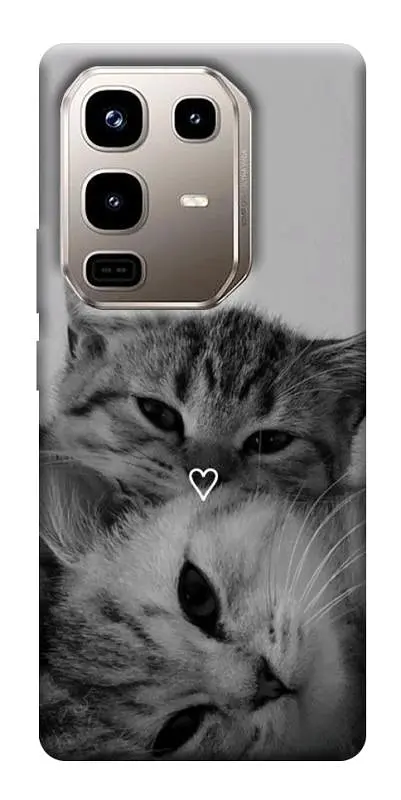 TPU чохол Demsky Grey cats для Infinix Note 50 Pro 4G
