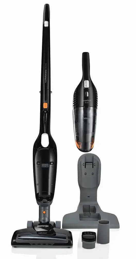Пылесос 2 в 1 (вертикальный+ручной) Gorenje SVC144FBK - фото 3
