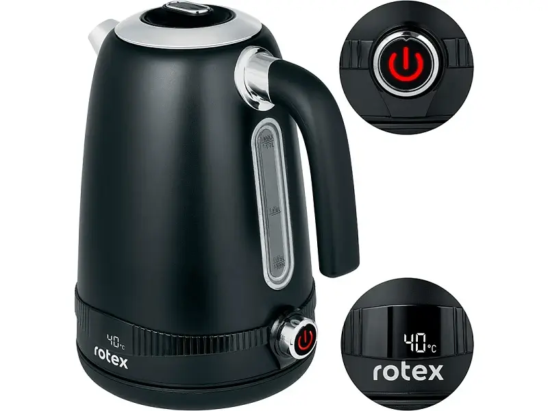 Електрочайник Rotex RKT79-B Smart - фото 7
