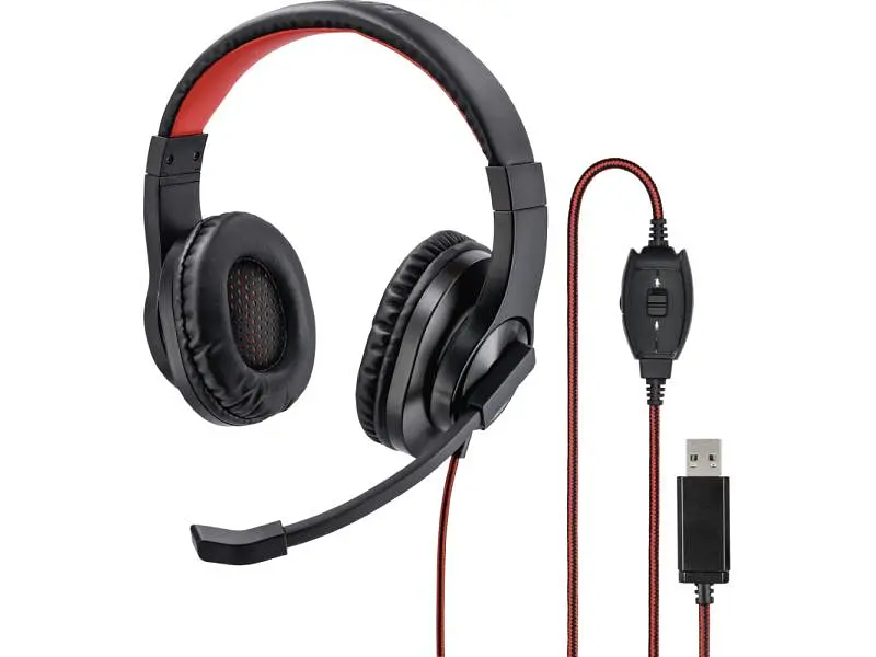 Навушники Hama HS-USB400 Black